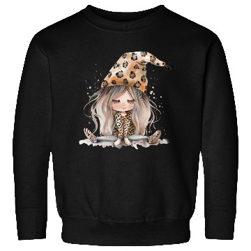 Discover Leopard Print Gnome Clipart Images, Girly Sweatshirts