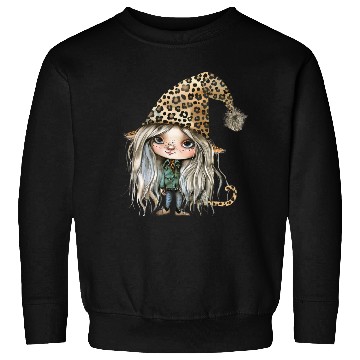 Discover Leopard Print Gnome Clipart Images, Girly Sweatshirts
