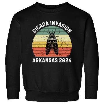 Discover Cicadageddon Invasion Arkansas Tour Sweatshirts