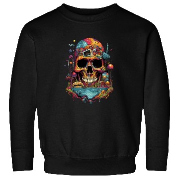 Discover Fantasy Skull Sweatshirts