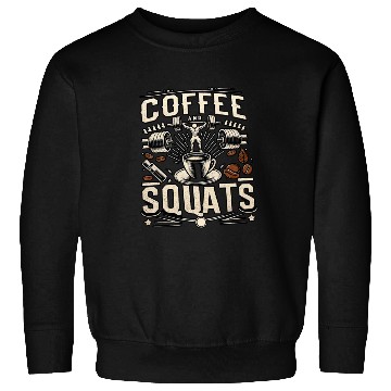 Discover Coffee And Squats 13 Sweatshirts