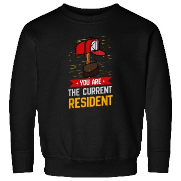 Discover You Are The Current Resident Postal Worker Sweatshirts