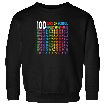 Discover 100th Day of School Teacher Sweatshirts
