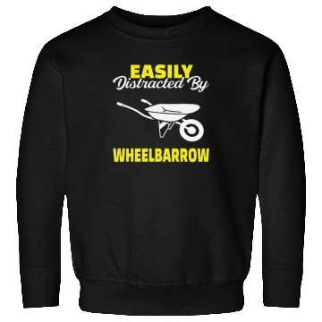 Discover Wheelbarrow Art Design Farmer Gardener Sweatshirts