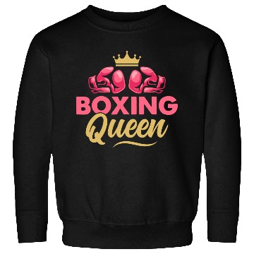 Discover Boxing Queen Boxer Training Sweatshirts