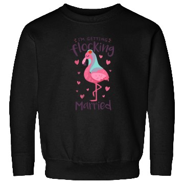 Discover Flamingo Bride Flocking Married Matching Sweatshirts