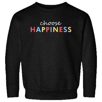 Discover Vintage Retro Choose Happiness Sweatshirts