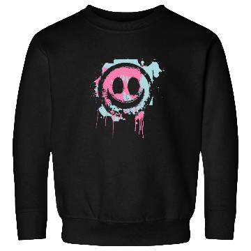 Discover Graffiti Smiley Face - Urban Street Art Sweatshirts