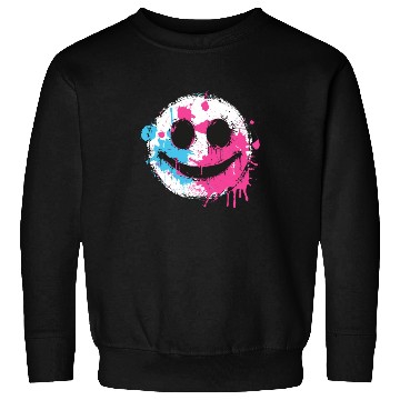 Discover Graffiti Smiley Face - Urban Street Art Sweatshirts