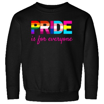 Discover LGBTQ Pride Rainbow Colors Typography Sweatshirts