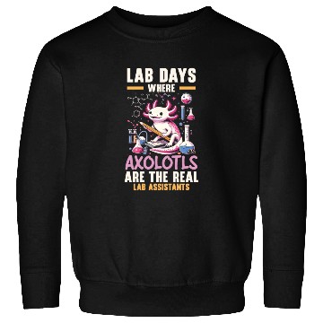 Discover Axolotl Science Teacher Mexican Salamander Sweatshirts