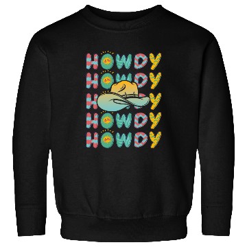Discover Western Country Texas Cowboy Hat Sweatshirts