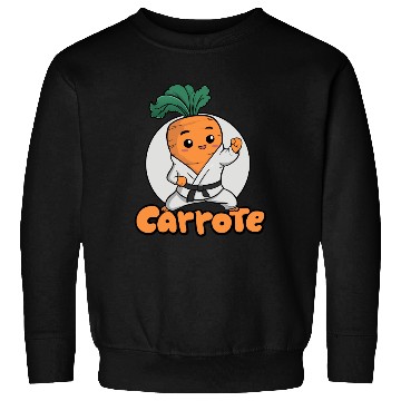 Discover Cute Karate Carrot Design Sweatshirts