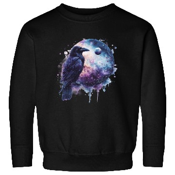 Discover Celestial Raven Clipart Clipart, Crow Bird Witch Sweatshirts