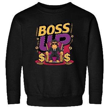 Discover Boss Up Monkey Design Sweatshirts