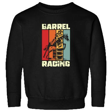 Discover Retro Barrel Racing Gifts Sweatshirts