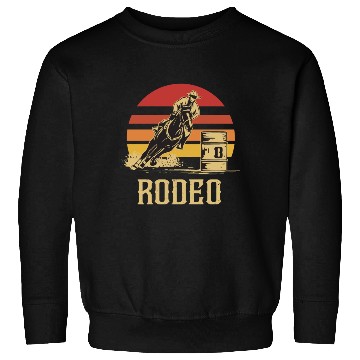 Discover Retro Barrel Racing Gifts Sweatshirts