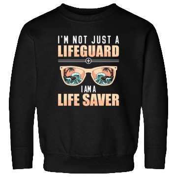 Discover Lifeguard Outdoor Pool Water Swimming Instructor Sweatshirts