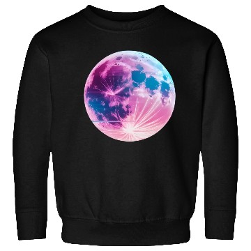 Discover Synthwave moon Sweatshirts