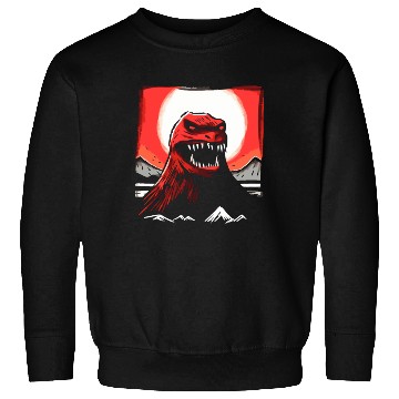 Discover Red Sun Japan: Lizard Monster Sweatshirts