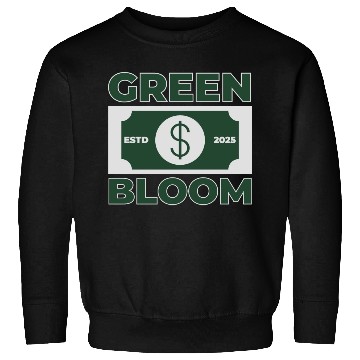 Discover Green Bloom Money Rich Sweatshirts