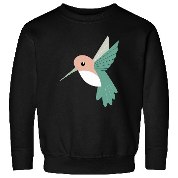 Discover Hummingbird with green beak Sweatshirts