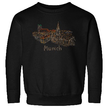 Discover DD City Munich Germany Sweatshirts
