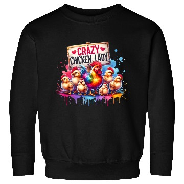 Discover Crazy Chicken Lady Sweatshirts