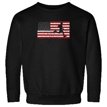 Discover American Flag Running Runner Sweatshirts