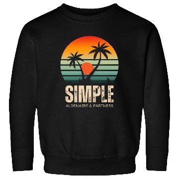 Discover Sunrise on a quiet beach Sweatshirts