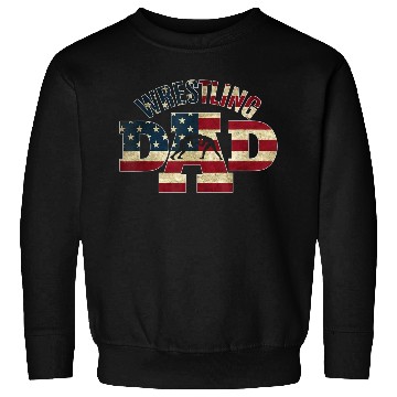 Discover Wrestling Dad Gifts American Sweatshirts