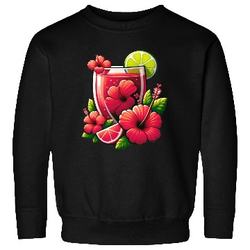 Discover Red hibiscus tea Sweatshirts