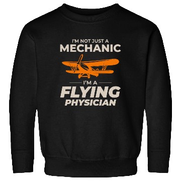 Discover Aircraft Mechanic Aviation Maintenance Technician Sweatshirts
