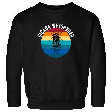 Discover Funny Cicada Whisperer Funny Cicada Magicicada Sweatshirts
