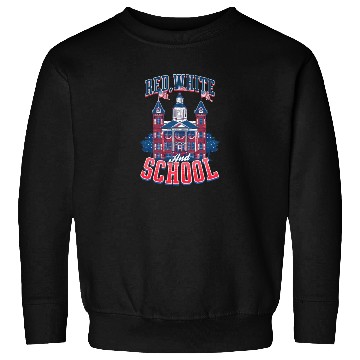 Discover Patriotic Teacher Red, White, and School Sweatshirts