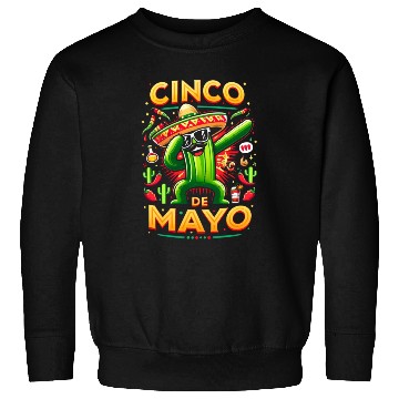 Discover Cinco de Mayo Dancing Cactus Sweatshirts