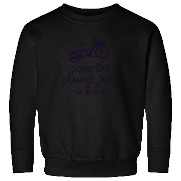 Discover Save The Planet Cargo Bicycle Cargobike Sweatshirts
