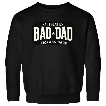 Discover Authentic Bad Dad Sweatshirts