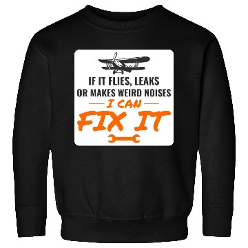 Discover Aircraft Mechanic Aviation Maintenance Technician Sweatshirts