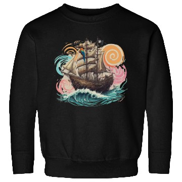 Discover Pirate paradise Sweatshirts design.