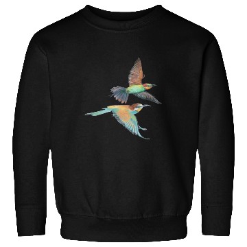 Discover Merops apiaster, Brightly Colored, Acrobatic Birds Sweatshirts