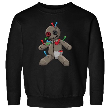 Discover Phasmophobia Voodoo doll with colorful needles Sweatshirts