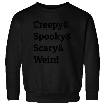 Discover Halloween Creepy Spooky Scary Weird Sweatshirts
