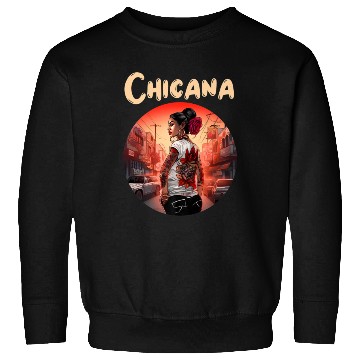 Discover Chicana Lowrider Clothes Mexican American Sweatshirts