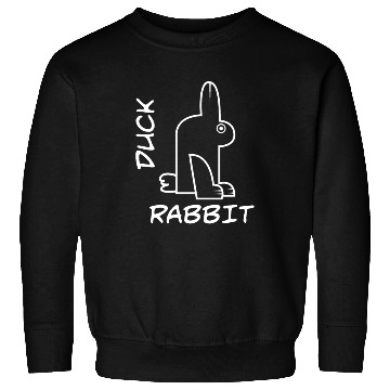 Discover Rabbit Duck Meme Science Math Geek Philosophy Sweatshirts