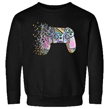 Discover Retro Video Game Controller Clothing Sweatshirts