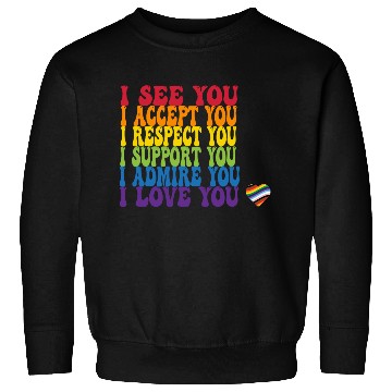Discover LGBTQ Support quote Sweatshirts