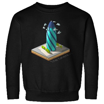 Discover Geometric low poly The Gherkin Sweatshirts