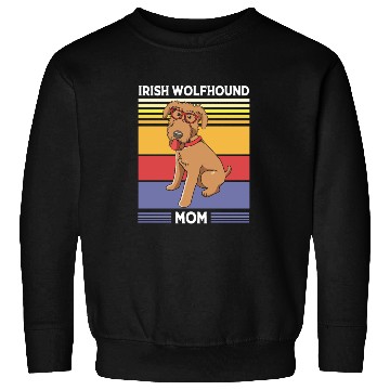 Discover Mothers Day Dog With Sunglasses Irish Wolfhound Sweatshirts
