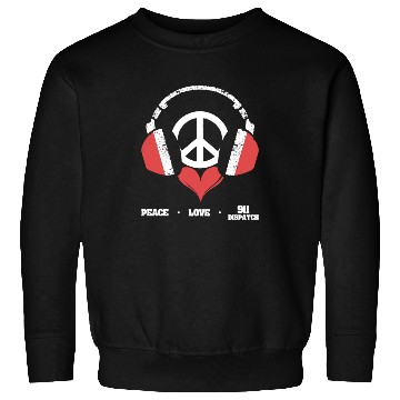 Discover 911 Dispatcher Operator Emergency Radio Dispatch Sweatshirts